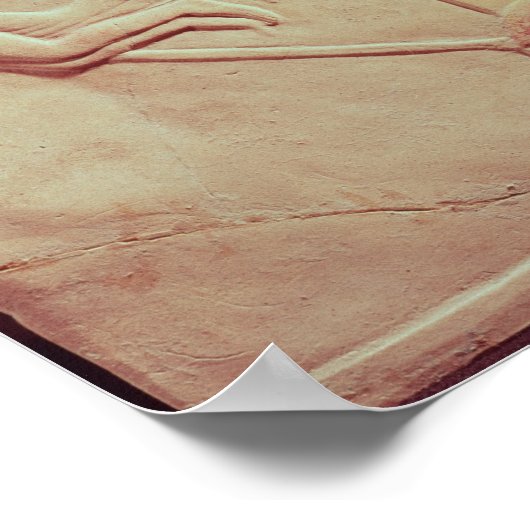 Aphrodite and Hermes riding on a chariot Poster (Ecke)