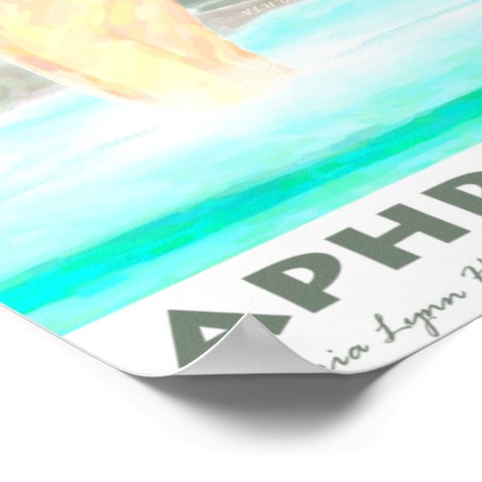 Aphrodite Art Poster (Ecke)
