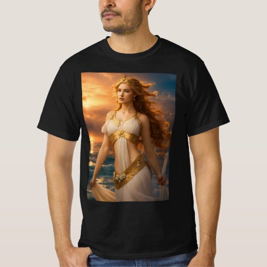 Aphrodite: Die strahlende Göttin von Liebe und Sch T-Shirt (Vorderseite)