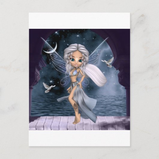 Aphrodite Fairy Postkarte (Vorderseite)
