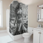 Aphrodite Goddess of Bathroom Liebe Duschvorhang (Beispiel)