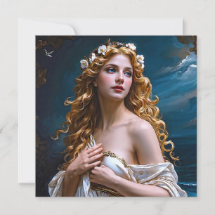 "Aphrodite: Göttin der Liebe und des Lichts" Einladung