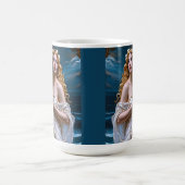 "Aphrodite: Göttin der Liebe und des Lichts" Kaffeetasse (Mittel)