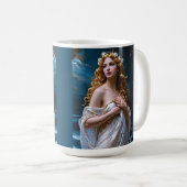 "Aphrodite: Göttin der Liebe und des Lichts" Kaffeetasse (VorderseiteRechts)