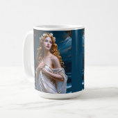 "Aphrodite: Göttin der Liebe und des Lichts" Kaffeetasse (Vorderseite Links)