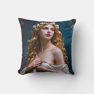 "Aphrodite: Göttin der Liebe und des Lichts" Kissen