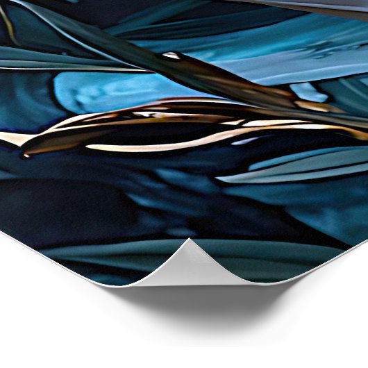 "Aphrodite: Göttin der Liebe und des Lichts" Poster (Ecke)