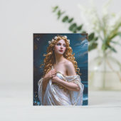 "Aphrodite: Göttin der Liebe und des Lichts" Postkarte (Stehend Vorderseite)