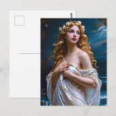 "Aphrodite: Göttin der Liebe und des Lichts" Postkarte (Vorne/Hinten)