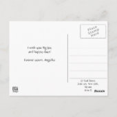 Aphrodite, griechische Göttin der Venus, Liebe Postkarte (Rückseite)