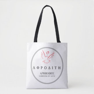 Aphrodite griechische Göttin von Liebe Dove Design Tasche