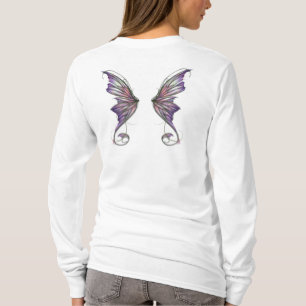 Aphrodite-Lavendel-Fee-Flügel T-Shirt