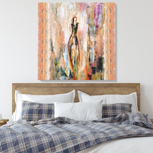 Aphrodite Leinwanddruck (Insitu (Schlafzimmer))