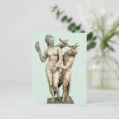 Aphrodite, Pan und Eros Postkarte (Stehend Vorderseite)