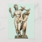 Aphrodite, Pan und Eros Postkarte (Vorderseite)