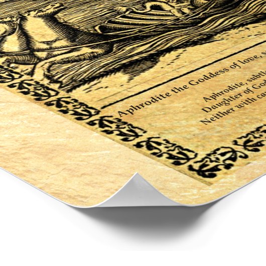 APHRODITE POSTER (Ecke)