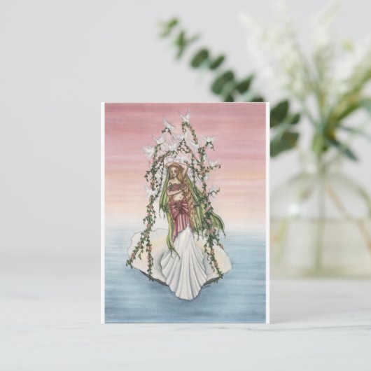 Aphrodite Postkarte (Stehend Vorderseite)