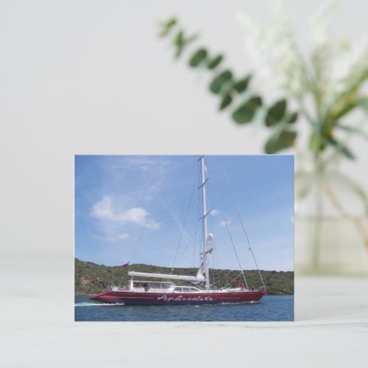 Aphrodite Postkarte (Stehend Vorderseite)