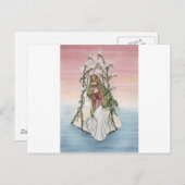 Aphrodite Postkarte (Vorne/Hinten)