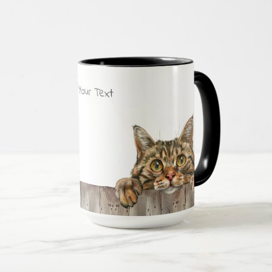 Aphrodite Riesenkatze Tasse (VorderseiteRechts)