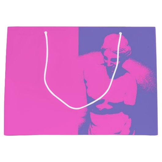 Aphrodite Toga Große Geschenktüte (Vorderseite)