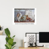 Aphrodite und Dionysos vom Meister der Hochzeit Poster (Heimbüro)