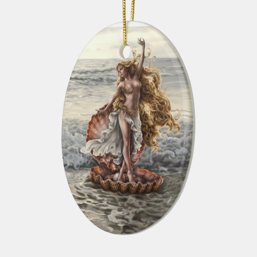 Aphrodite-Verzierung Keramik Ornament (Links)