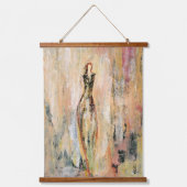 Aphrodite Wandteppich Mit Holzrahmen (Vorderseite)