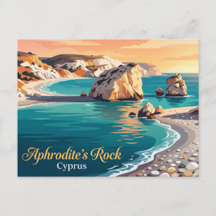 Aphrodites Felsen Zypern Postkarte