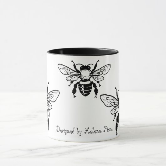 API Mellifera Honigbienen-Tasse Tasse (Zentrum)