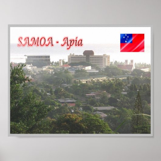 Apia Upolo - Samoa - Poster (Vorne)