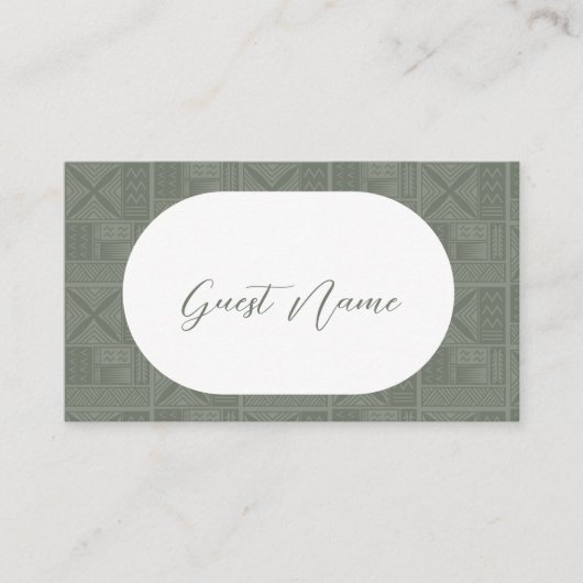 Apia Wedding Platzkarte (Vorderseite)