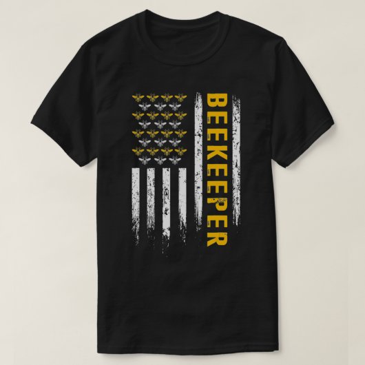 Apiarist Beekeeper Educates Bee Apiculture Beekeep T-Shirt (Design vorne)