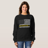 Apiarist Beekeeper Set Goal Bienenzucht Bienenep Sweatshirt (Vorne ganz)