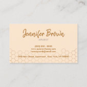 Apiarist Comb Visitenkarte (Rückseite)