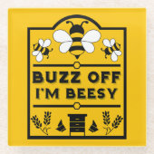 Apiary Honey Bauer Glasuntersetzer (Vorderseite)