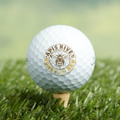Apis Hive & Honey Co. Golf Balls Golfball (Insitu T-Shirt)