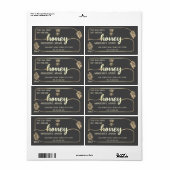 Apium-Vintag-Kalligraphie-Honigzweig (Vorne)