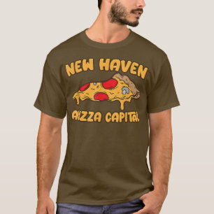 Apizza CT Pizza Capital of the World New Haven Co T-Shirt