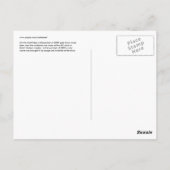 APL Crane im niederländischen Hafen, Alaska Postkarte (Rückseite)