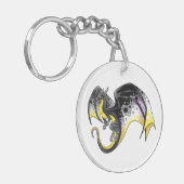 Aplatonic Pride Dragon Schlüsselanhänger (Vorderseite links)