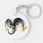 Aplatonic Pride Dragon Schlüsselanhänger (Rückseite)
