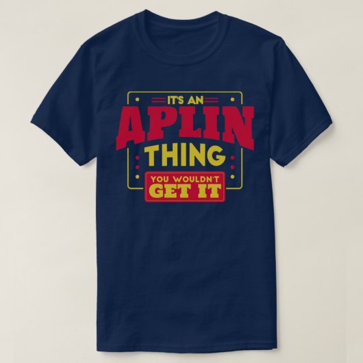 Aplin T-Shirt (Design vorne)