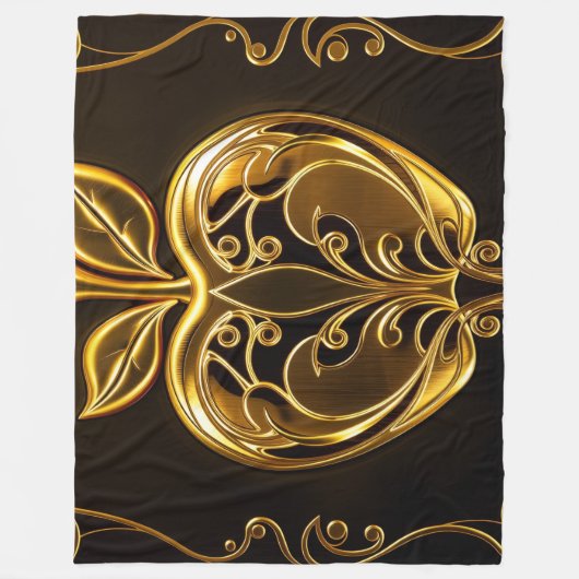 Aplle´1 Fleecedecke (Vorderseite)