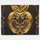 Aplle´1 Fleecedecke (Vorderseite (Horizontal))