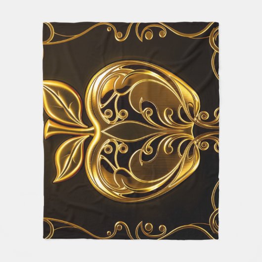 Aplle´1 Fleecedecke (Vorderseite)