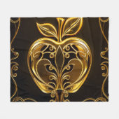 Aplle´1 Fleecedecke (Vorderseite (Horizontal))