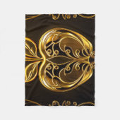 Aplle´1 Fleecedecke (Vorderseite)