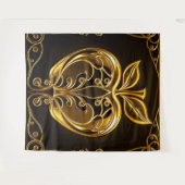 Aplle´1 Wandteppich (Vorderseite (Horizontal))