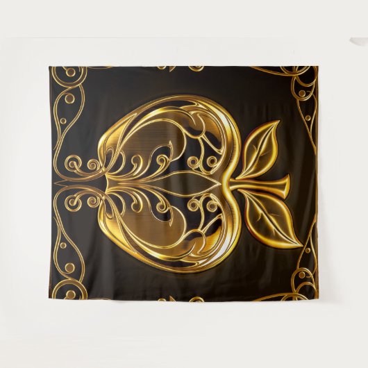 Aplle´1 Wandteppich (Vorderseite (Horizontal))